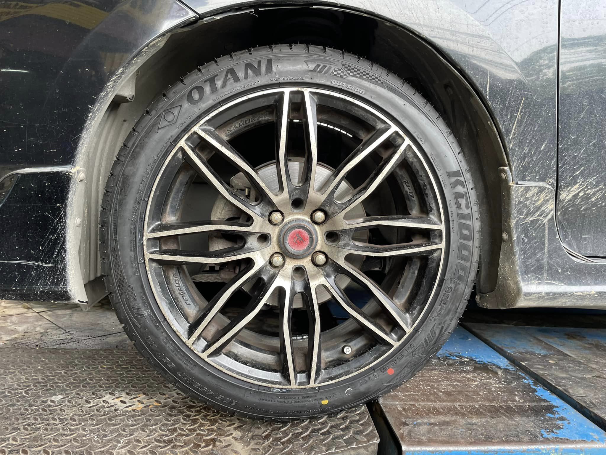 🚘 #HONDA_CITY เปลี่ยนยาง #OTANI #KC1000 205/45R17🔥 🔥
