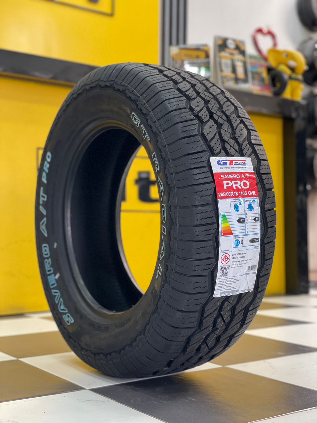 GT RADIAL SAVERO AT PRO 265/60R18 ยางใหม่ปี2023