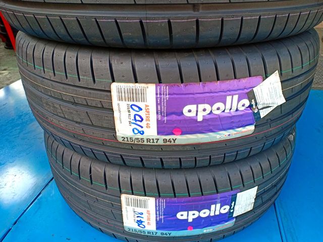 ยางใหม่ Apollo Aspire 4G 215/55R17