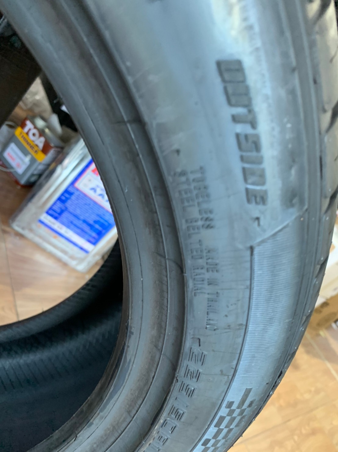 ยางใหม่ 225/50R17 ยางรถยนต์ FIRENZA ST-01A