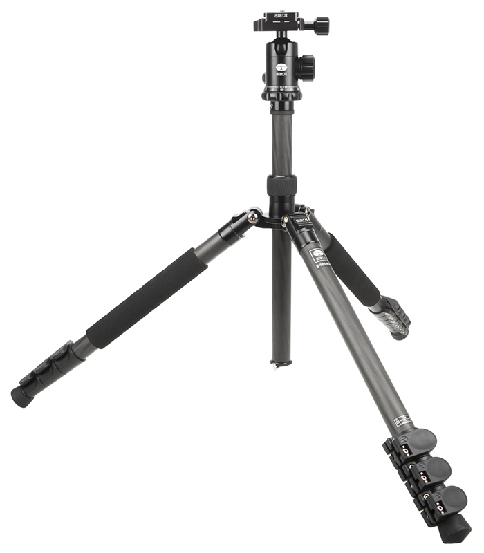 ขาตั้งกล้อง SIRUI ET-1204 Carbon Fiber+E-10 Video Tripod