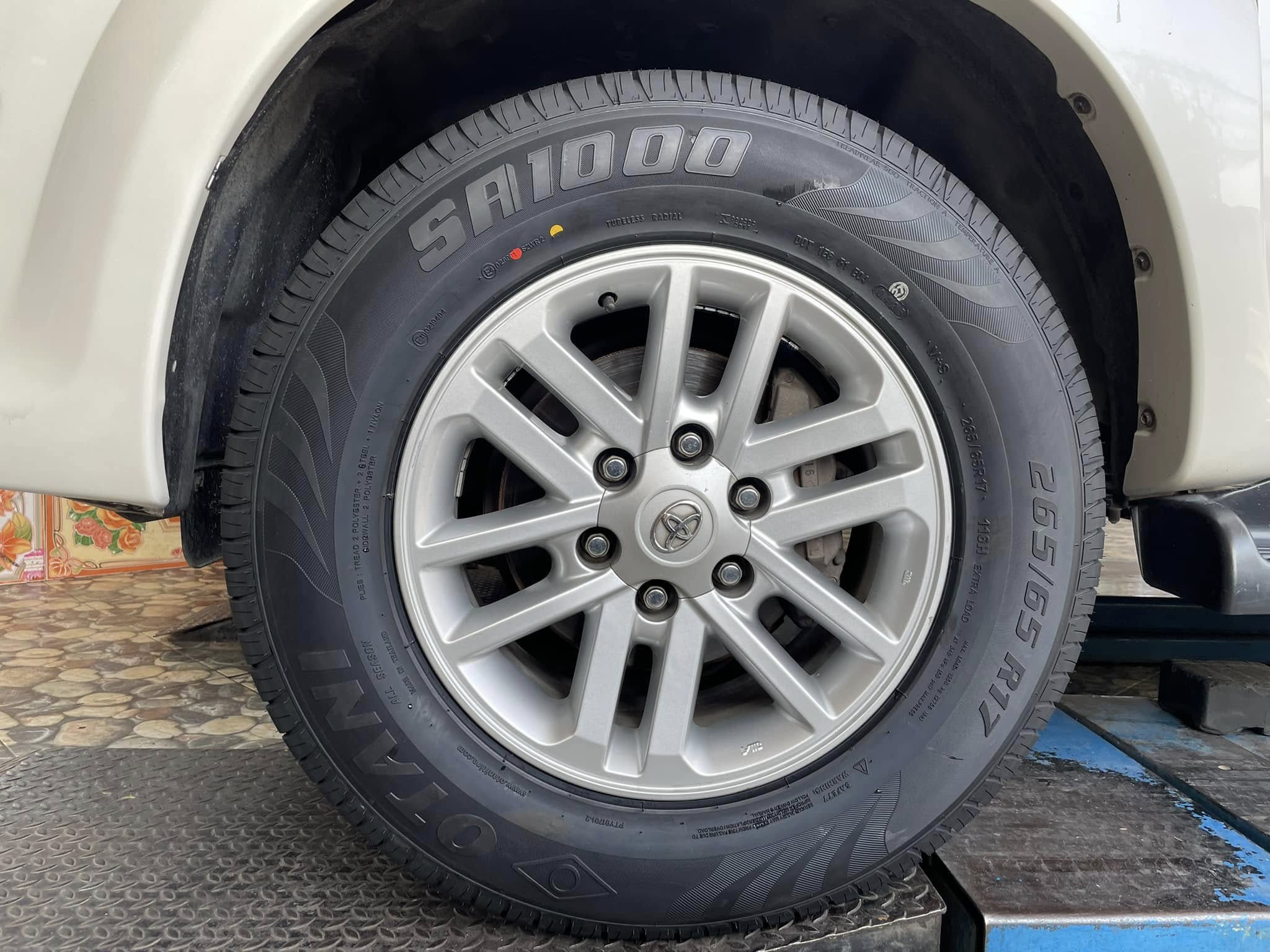 🚘 #TOYOTA_FORTUNER🛞เปลี่ยนยาง #OTANI #SA1000 265/65R17