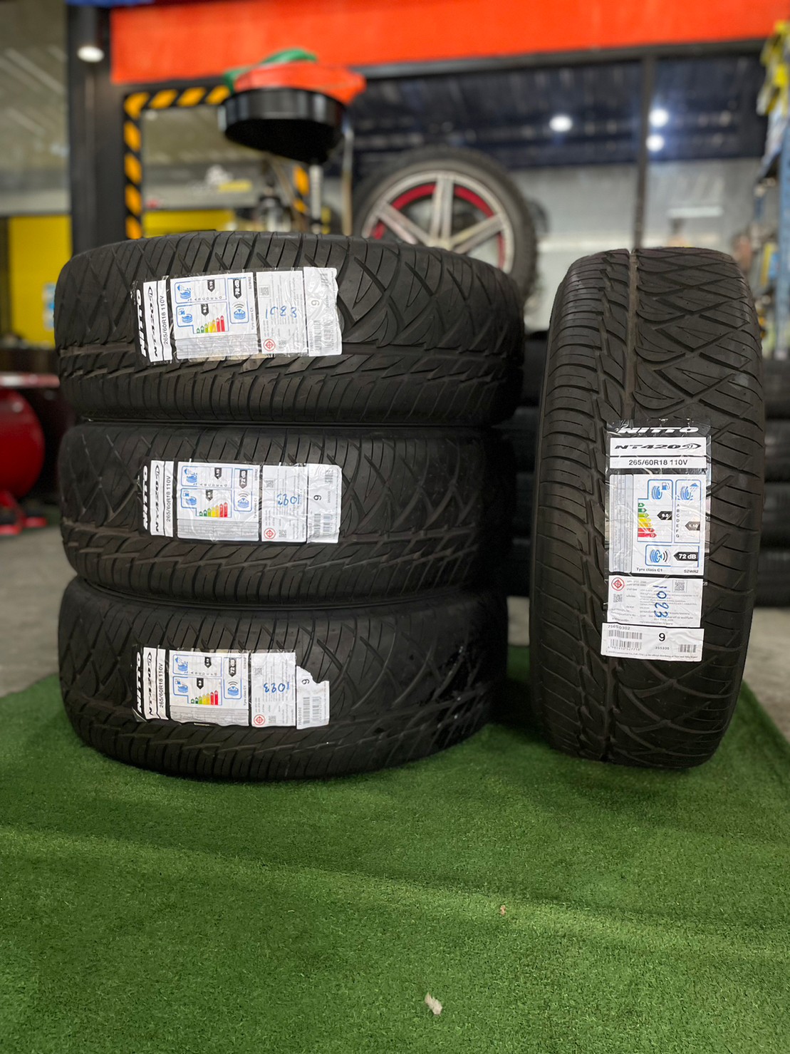 NITTO NT420SD 265/60R18 ยางลายซิ่ง สปอร์ต สมรรถนะสูง ยางใหม่ปี2023