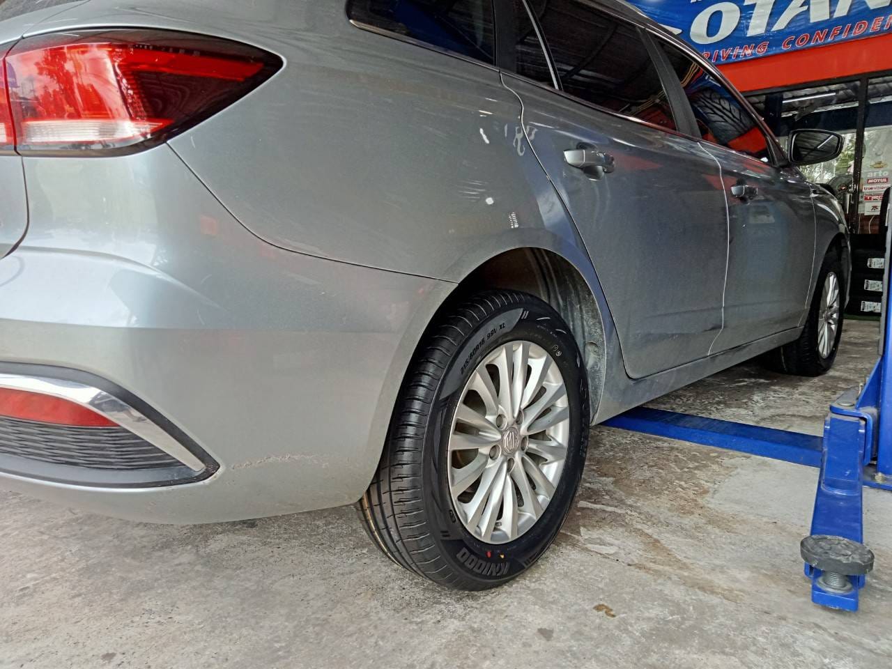 🚘 #MG_EP เปลี่ยนยาง #ยางเทคโนโลยีโฟมซับเสียงซับเสียงนุ่มเงียบ 🛞 #OTANI #KN1000 215/60R16