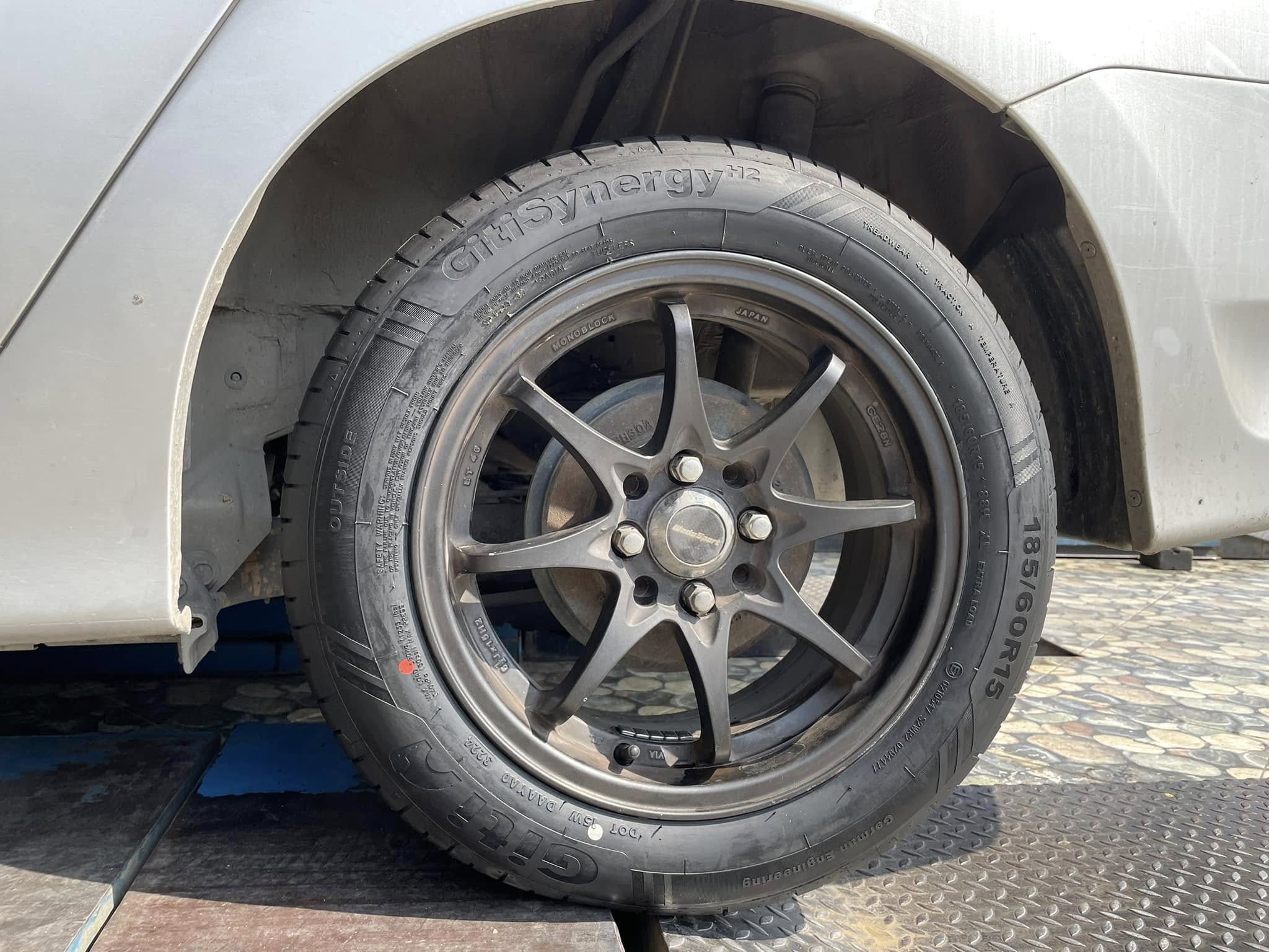 #HONDA_CITY🛞 #GITI_SYNERGYH2_185/60R15