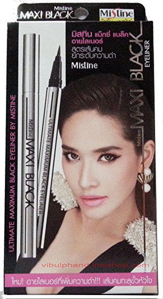 Mistine Maxi Black Eyeliner / อายไลเนอร์มิสทีน แม็กซี่ แบล็ค