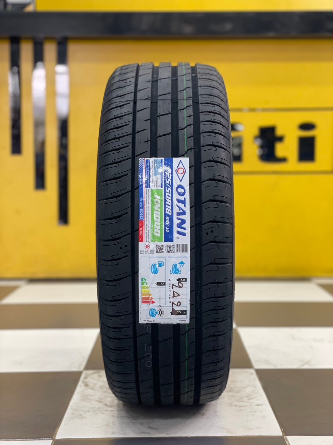🎯#ยางEV ในราคาจับต้องได้🔥 #รถไฟฟ้าEV #รถEV #OTANI #KN1000 225/50R18 ยางใหม่2024