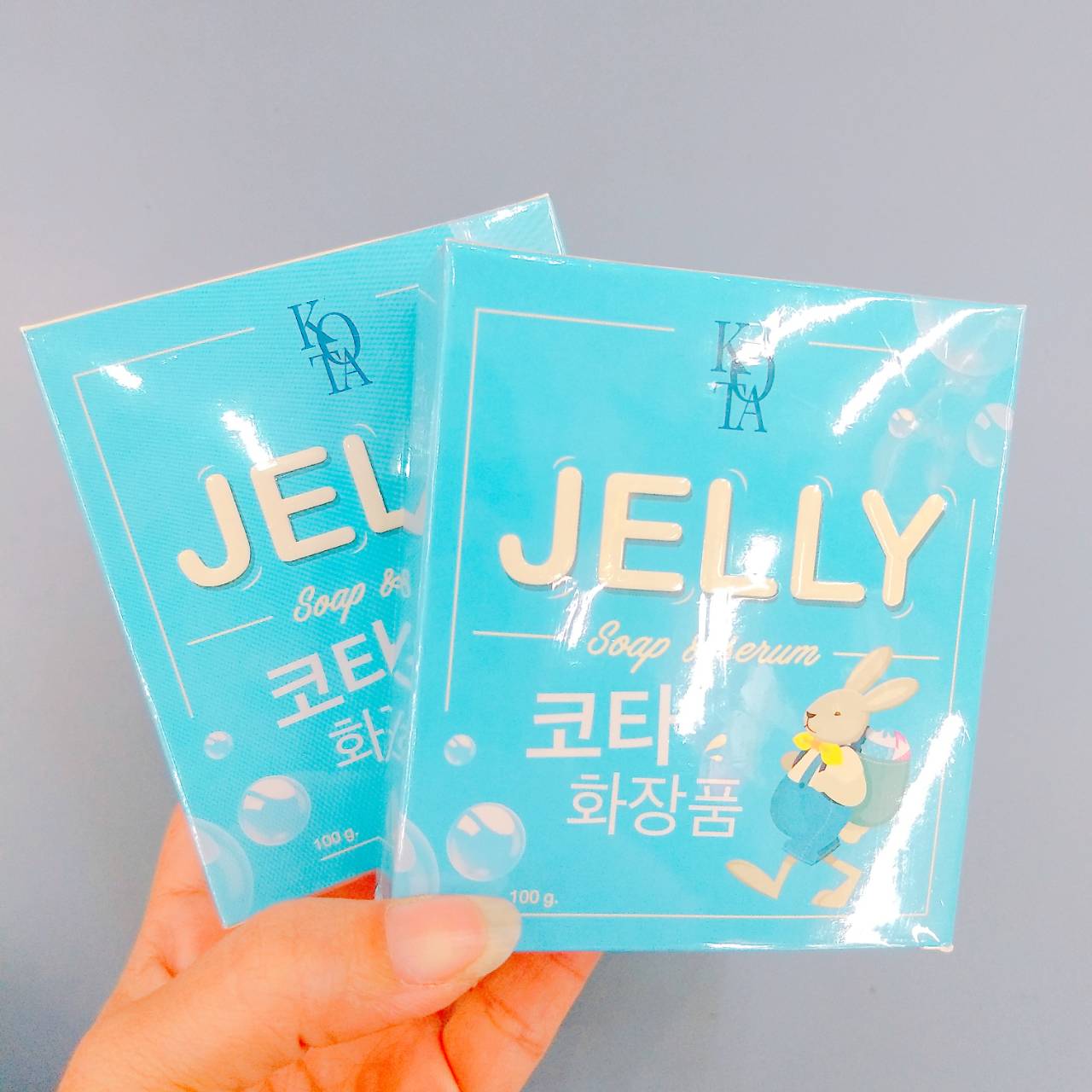 Jelly soap & serum