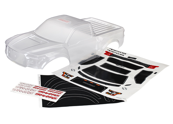 5826 Body, 2017 Ford Raptor®, heavy duty (clear, requires painting)/ decals