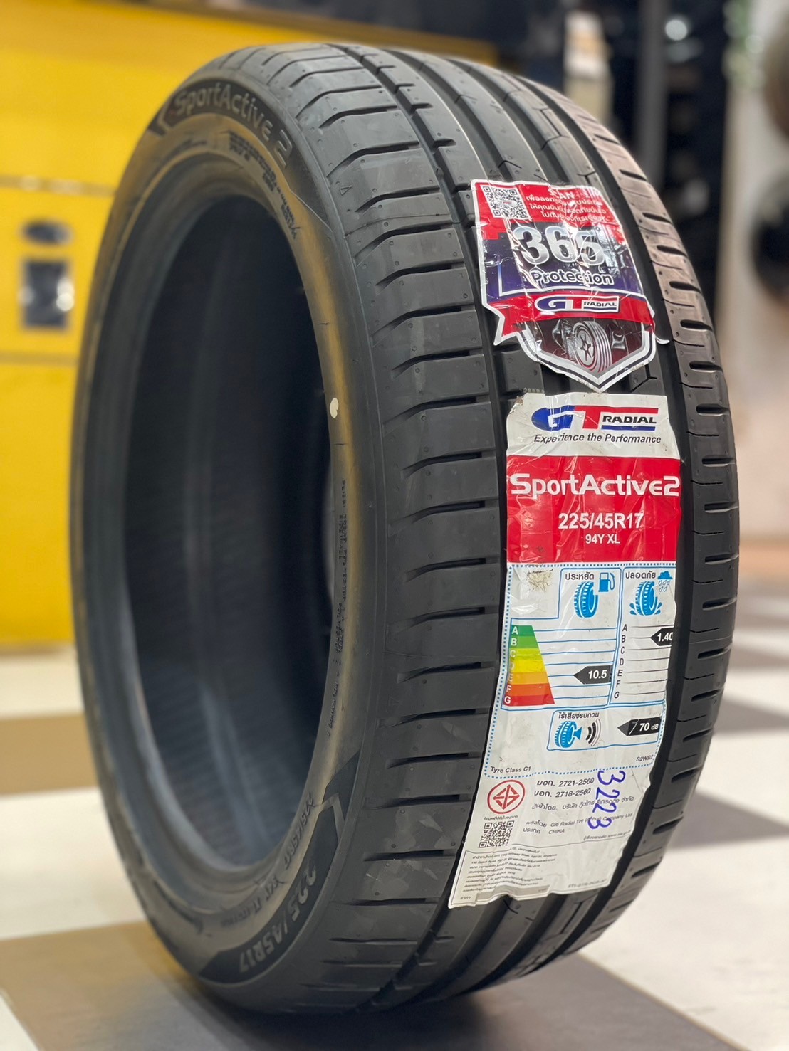 GT RADIAL SportActive2 225/45R17 ยางใหม่ปี2023