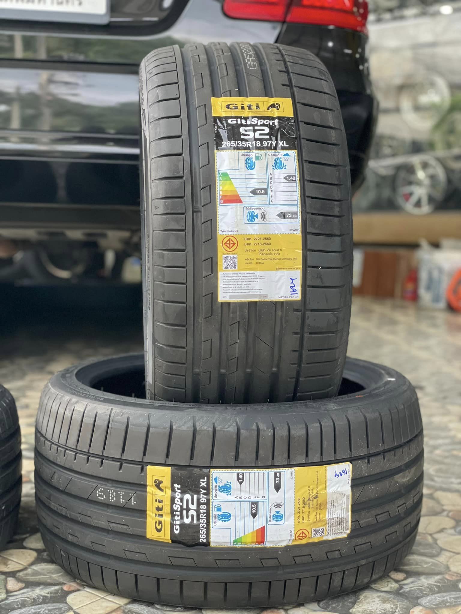 🚗#BENZ_E220🚘 🛞#ยางจีที #ยางสปอร์ตสมรรถนะการขับขี่สูง 🛞 🛞#Giti_SportS2 245/40R18🛞 🛠 #Giti_SportS2 265/35R18🛞