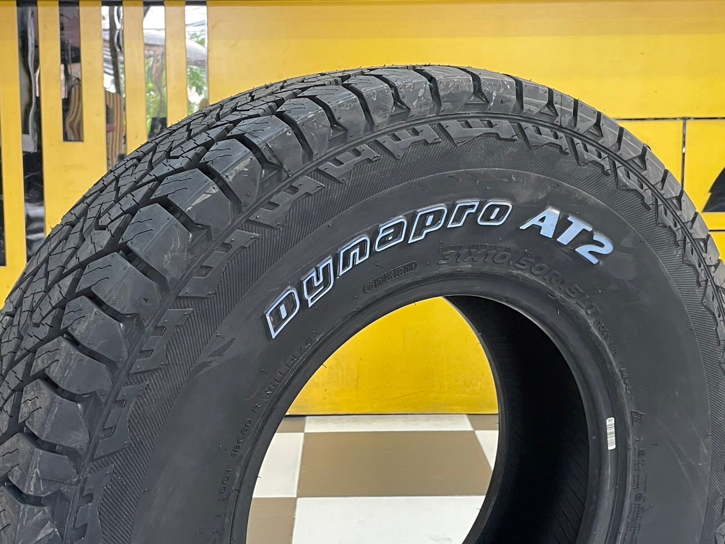 #HANKOOK Dynapro AT2 (RF11) 31x10.5R15 ยางใหม่ปี2024 #ยางตัวหนังสือสีขาว🔥🔥