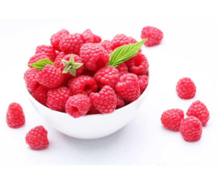 ราสเบอรี่ (Raspberry) สีแดง / 20 เม็ด (HO108)