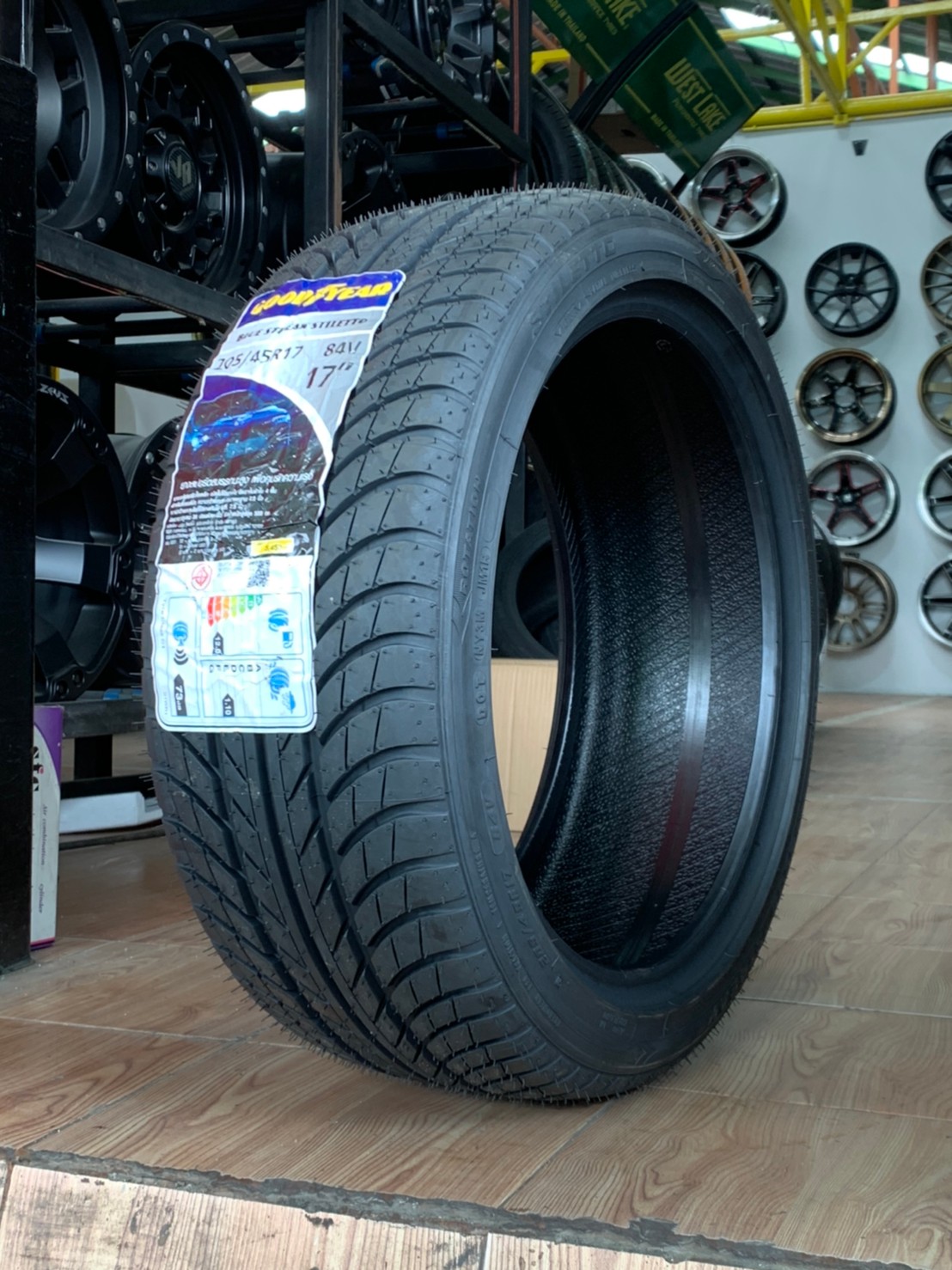 205/45R17 Goodyear Blue Streak Stiletto ยางใหม่ปี2021