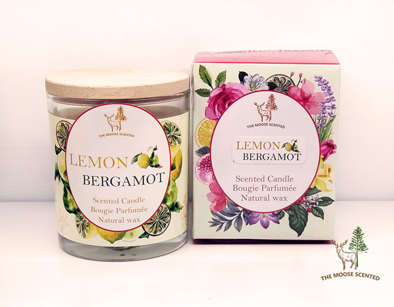 Lemon & Bergamot Soy Candle