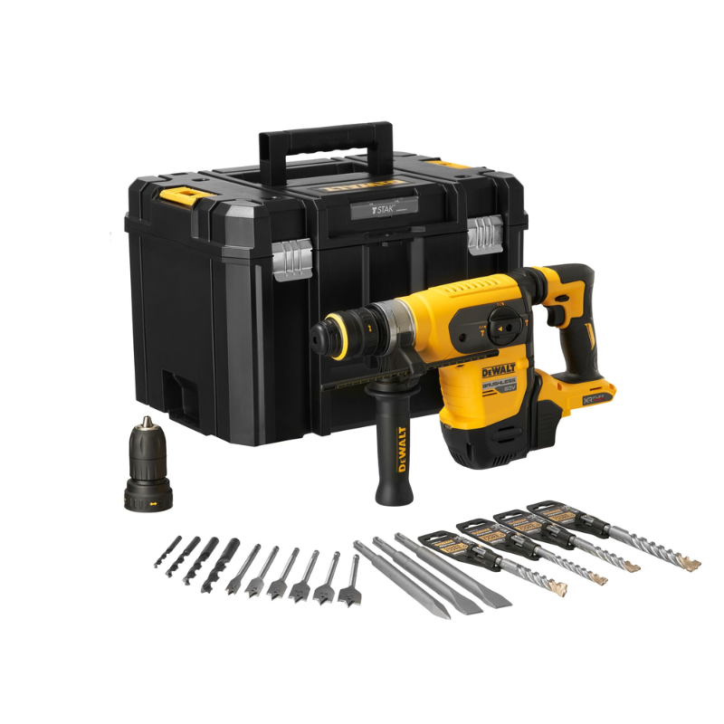 สว่านไรตารี่ 3 ระบบ 60V MAX SDS Plus 32 มม. No.DCH417N-KR DEWALT (เครื่องเปล่า)