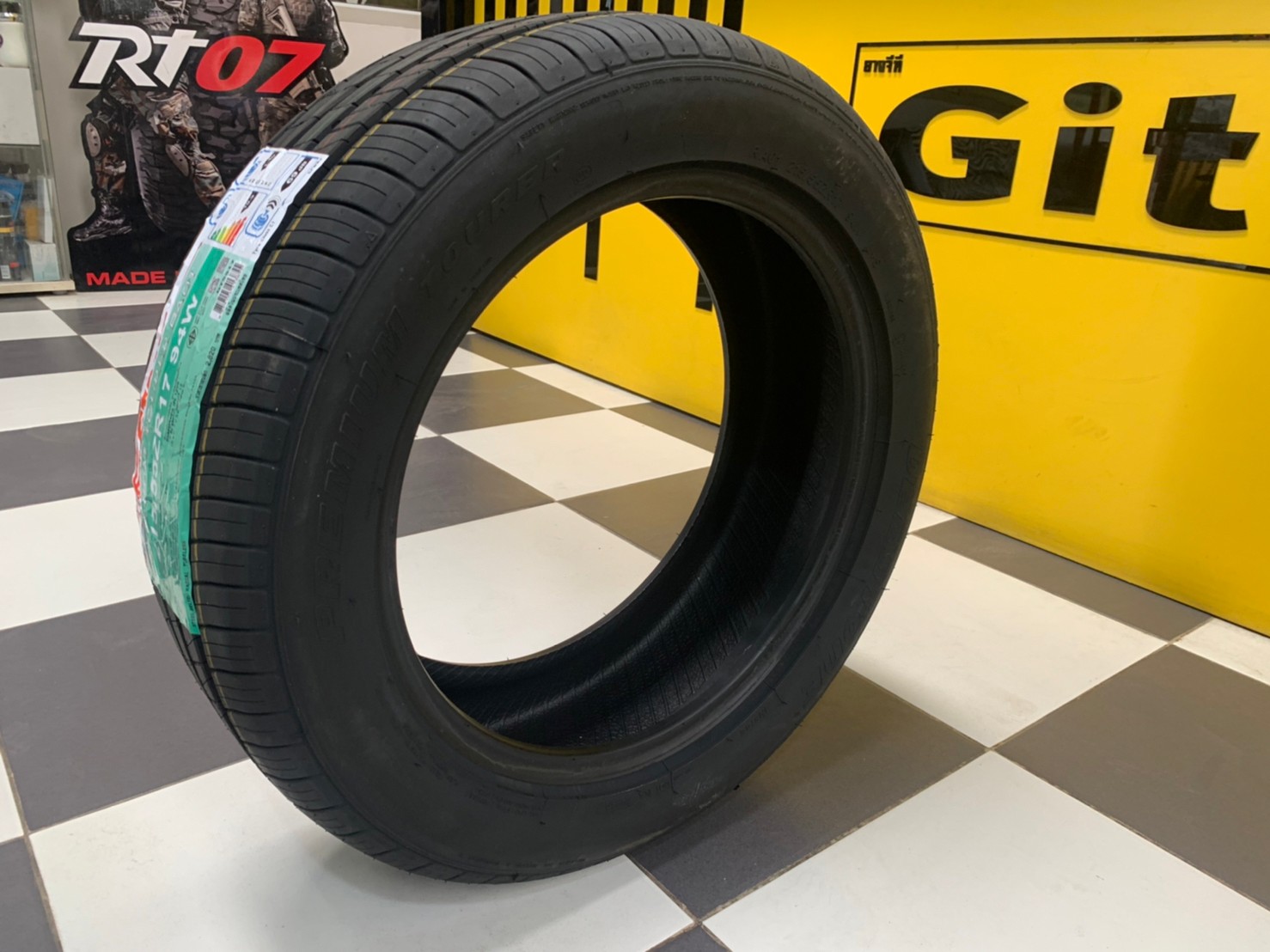 DEESTONE Premium Tourer RA01 215/55R17 ยางใหม่ ยางไทยคุณภาพดี นุ่มเงียบ ยางปี2021