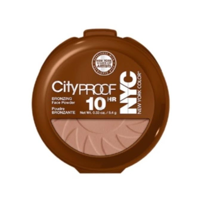 NYC CITY PROOF UP TO 10HR Bronzing Face Powder สี sunny720 9.4g.