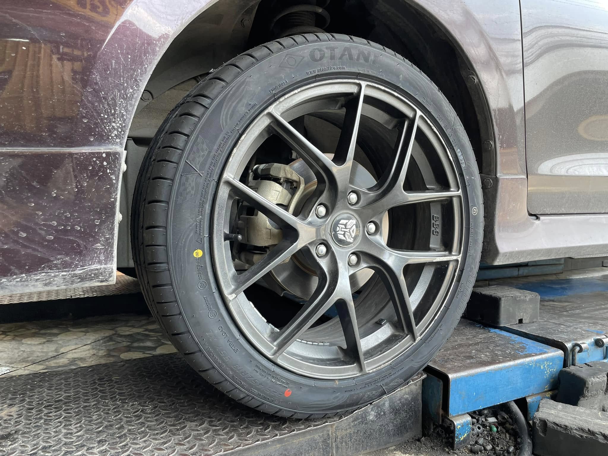 🚘 #SUZUKI_ERTIGA🛞#เปลี่ยนยาง #OTANI #KC2000 225/45R18