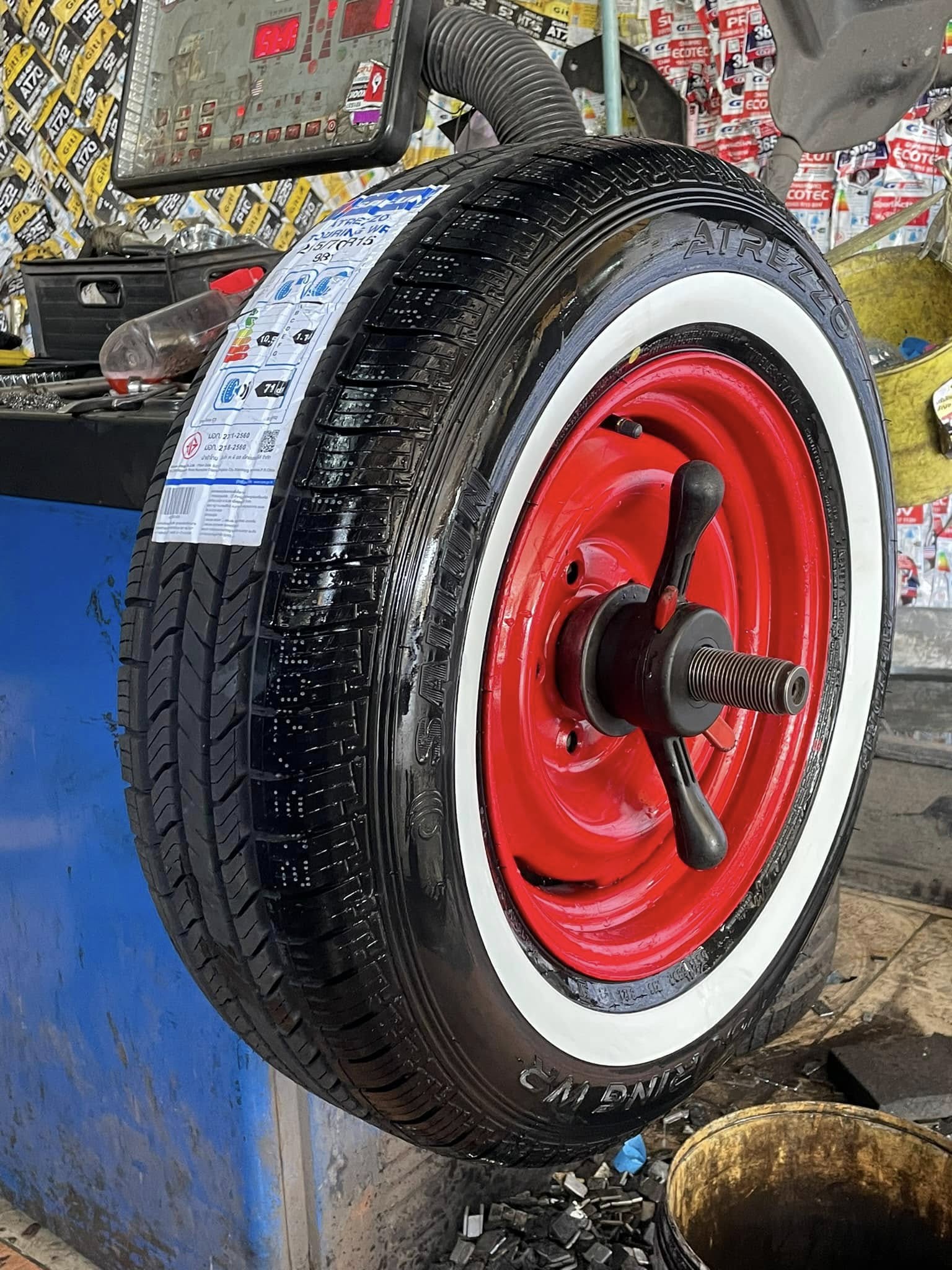 🚘 #OLDSMOBILE_98❤️ เสริมหล่อเพิ่มความคลาสสิค ติดตั้งยางขอบขาว🛞 #SAILUN_ยางขอบขาว 215/70R15