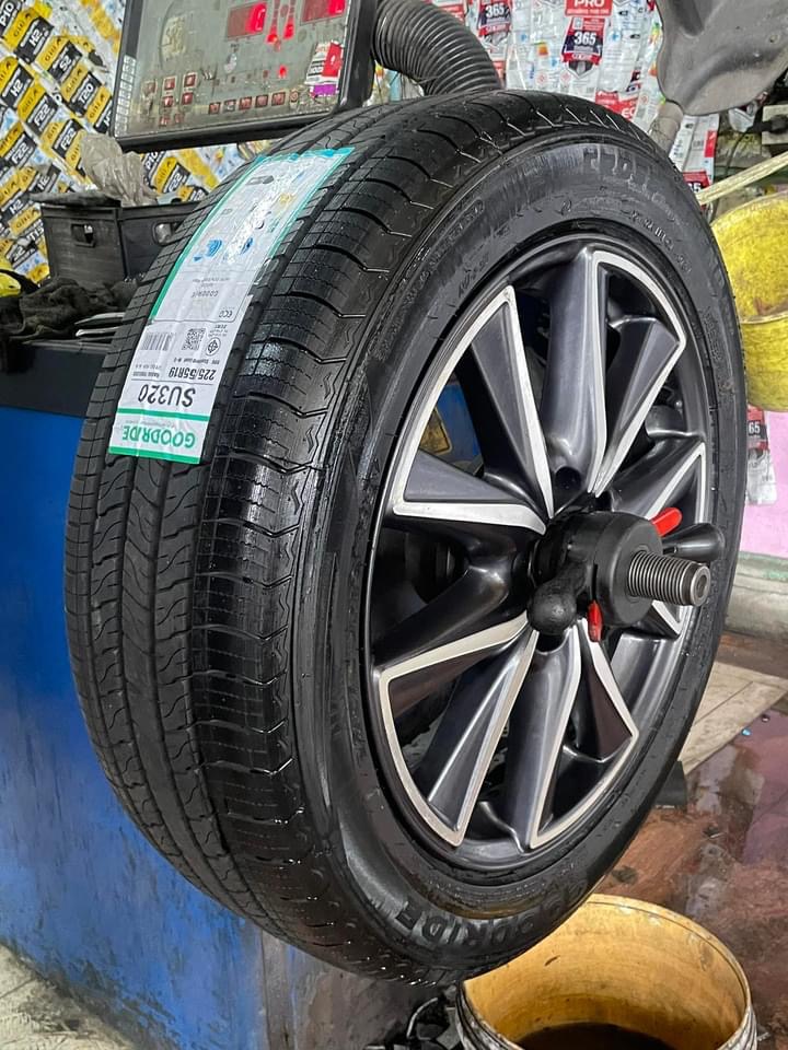 #MAZDA_CX5 🚘เปลี่ยนยาง 🛞🐘#GOODRIDE_SU320_225/55R19