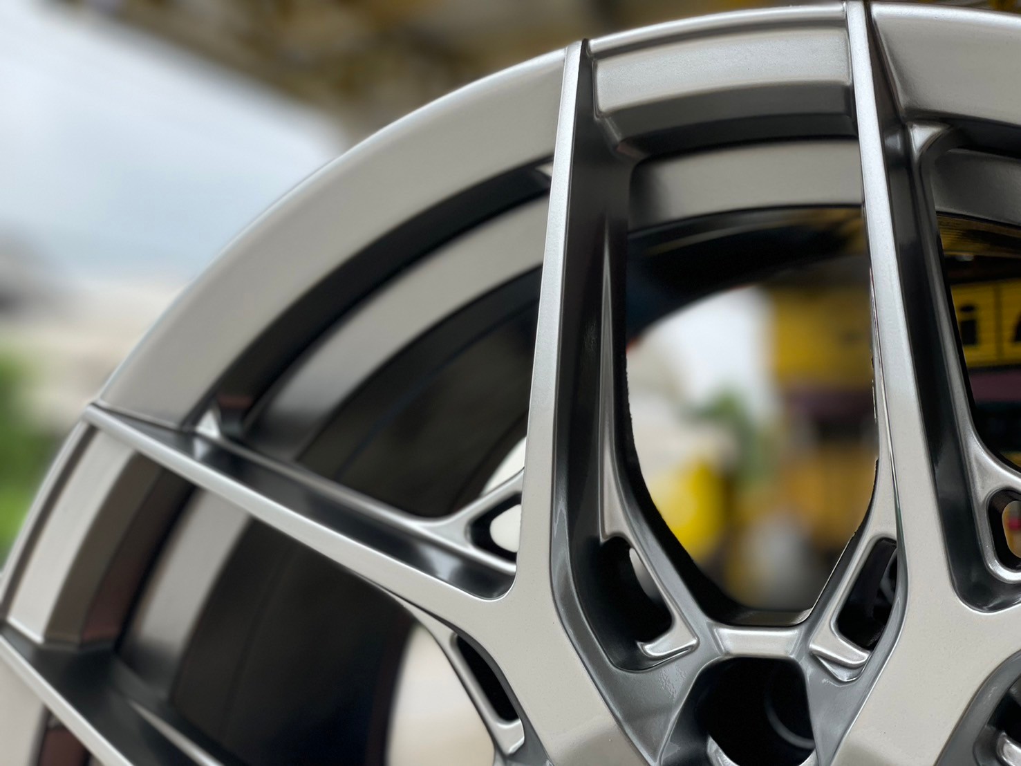 ล้อแม็กซ์ใหม่ขอบ18 #SSW386 18x9 ET20 6x139.7 สีไฮเปอร์ซิลเวอร์