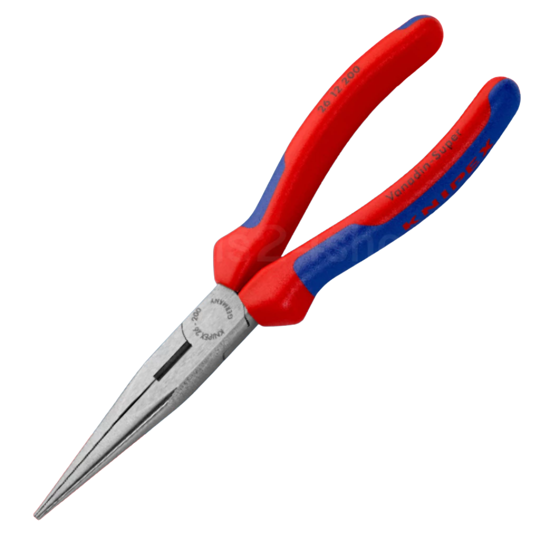 คีมปากแหลม ด้ามหนา ขนาด 8" No.26 12 200 KNIPEX