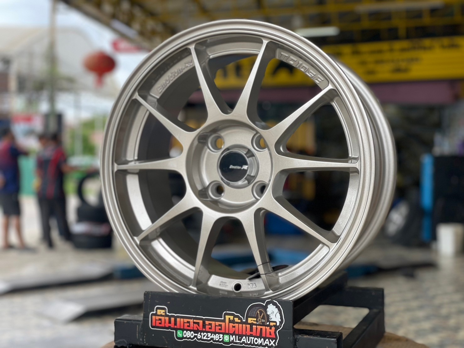 ล้อแม็กซ์ใหม่ขอบ15 #EmotionR#TC105E 15x7 4x100 ET35 SLMC