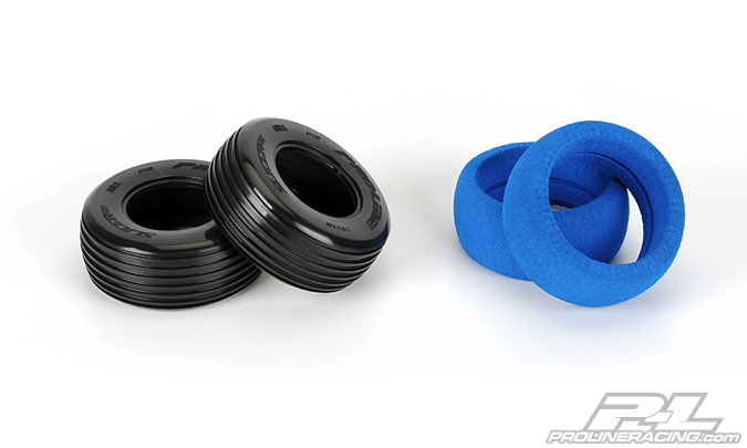 PRO-1168-02 Slicer SC 2.2"/3.0" M3 (Soft) Front Tires for Short Course Trucks Front