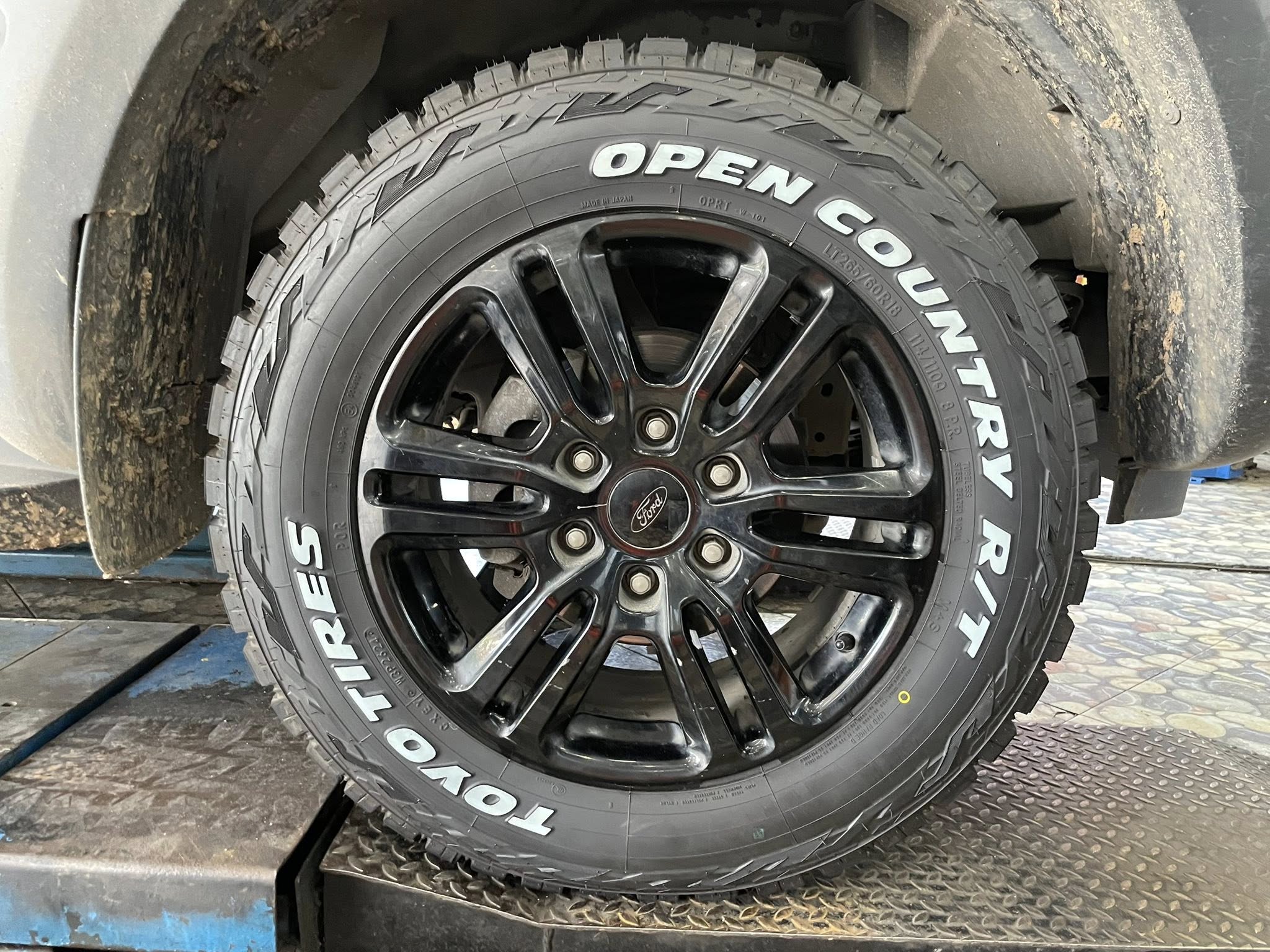 FORD_RANGER🚘 เปลี่ยนยาง 🐘#TOYO_RT_265/60R18