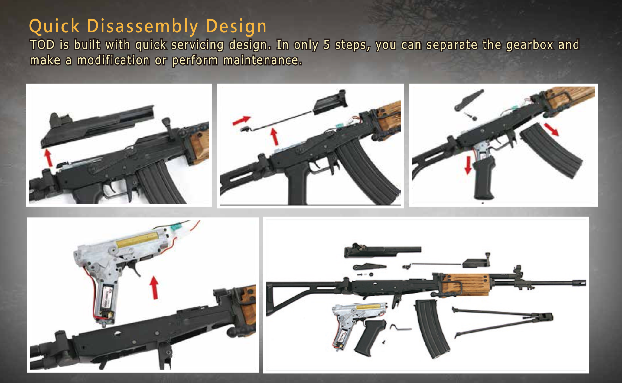 ICS-91 TOD ARM FOLDING STOCK
