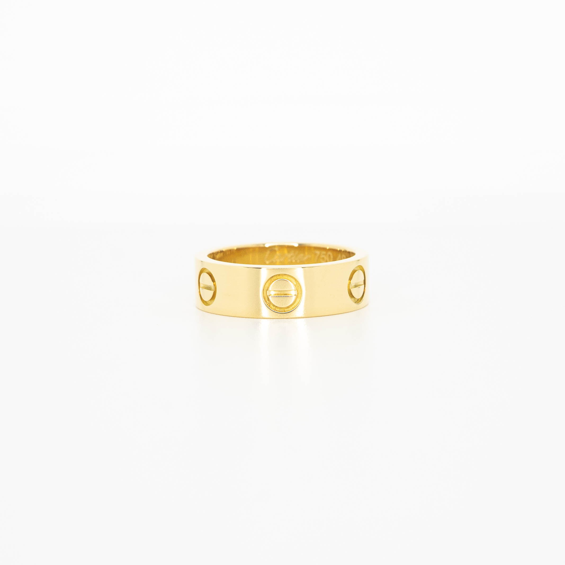 แหวน Cartier Love ทองคำ18K ไซส์ 48# (Used)