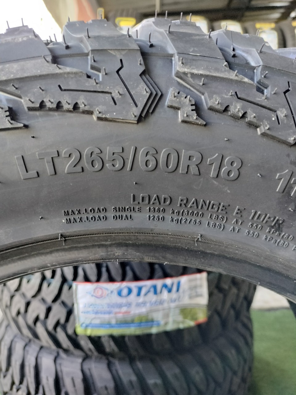 #ยางโอตานิ #ยางMT #OTANI #SA5000 #265/60R18 ยางใหม่ปี2023