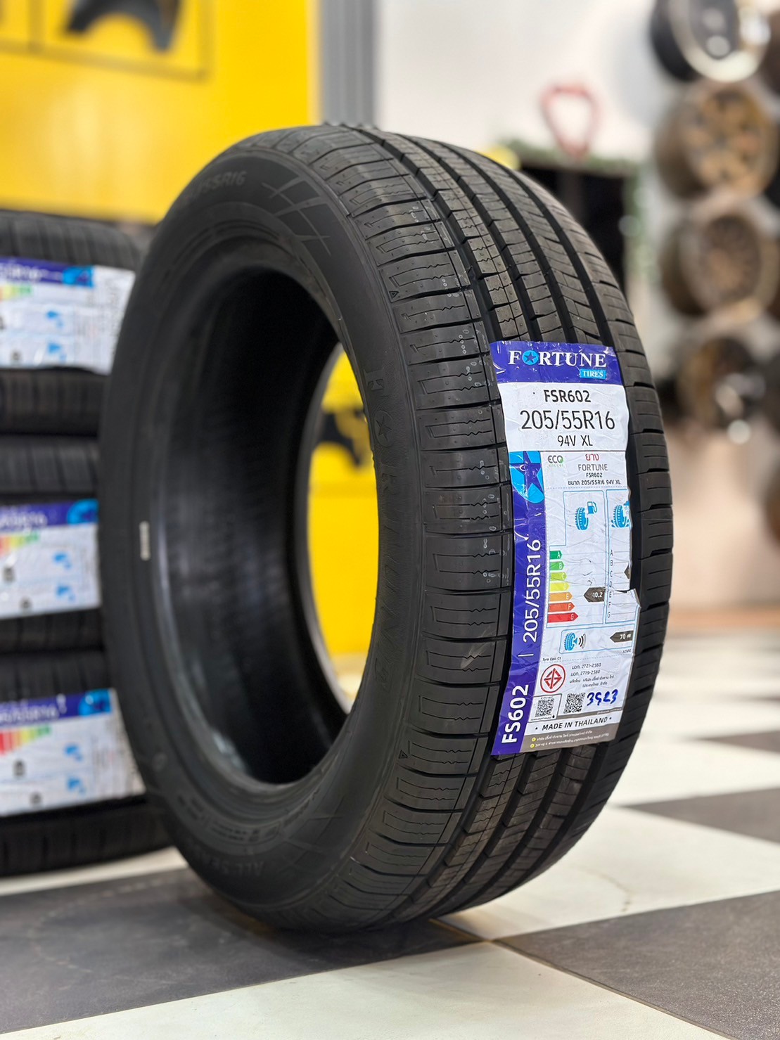 💥💥ยางใหม่ #FORTUNE #FSR602 205/55R16 ยางใหม่ปี2023💥