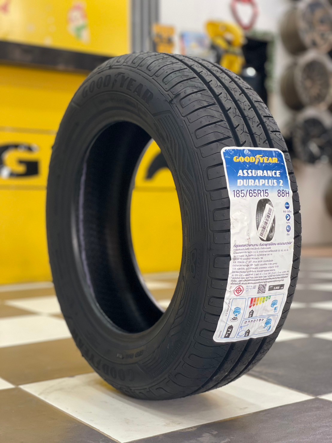 #GOODYEAR Assurance DuraPlus 2 185/65R15 ยางใหม่ปี2024
