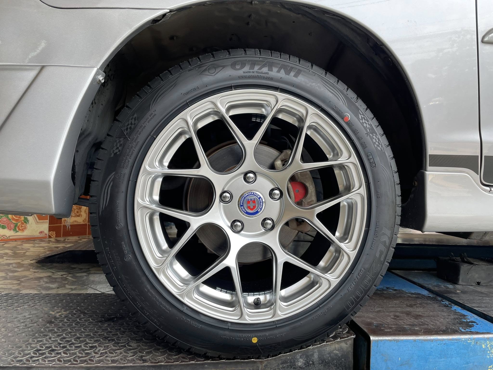 🛞❤️ #TOYOTA_INNOVA🚘❤️💫 🛞🐘#OTANI_EK3000_215/55R17 ❤️ 🛞 #ล้อSSW_HRE242 17X8.5 ET35 5X100HS ❤️ #ผ้าเบรคBrembo F&R #พรีเมียร์ 🛞 #บริการตั้งศูนย์ล้อ🛞