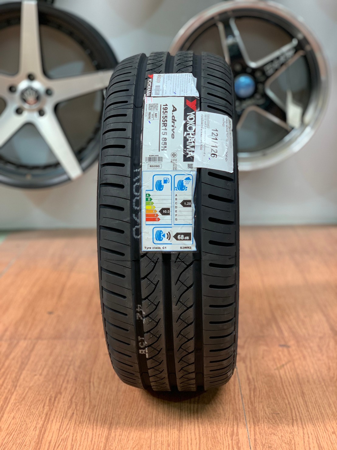 YOKOHAMA A-Drive 195-55R15 ยางใหม่ปี2021 ยางคุณภาพดีนุ่มเงียบ ยางสายพันธุ์ญี่ปุ่น