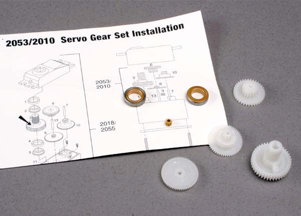 2010 Gear set (for 2018 servos)