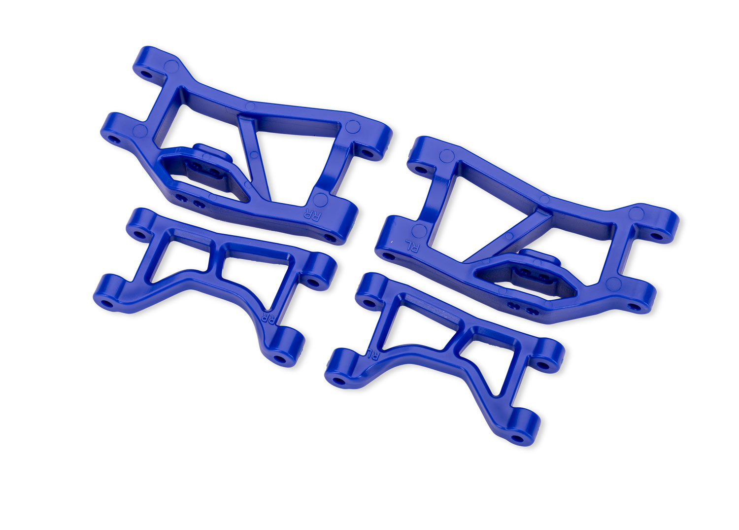 10830-BLUE Blue Rear Upper & Lower Suspension Arms (L&R)