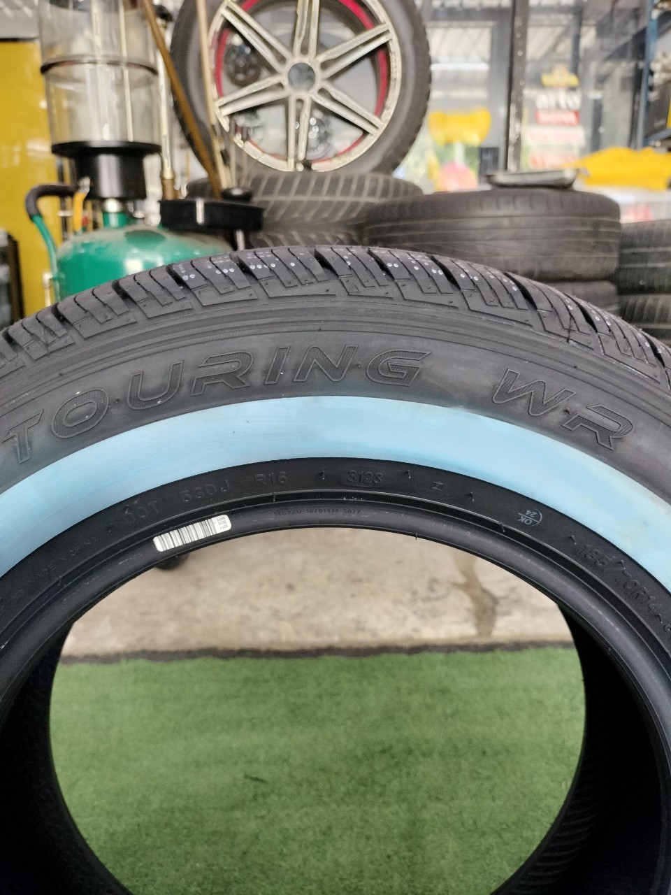 #ยางขอบขาว #SAILUN #ATREZZO #TOURING_WR 185/70R14 ยางใหม่ปี2023