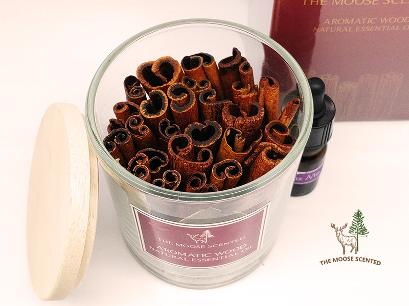 ไม้หอม พร้อมน้ำมันหอมระเหย กลิ่น Relax Me หอมผ่อนคลาย ช่วยนอนหลับ