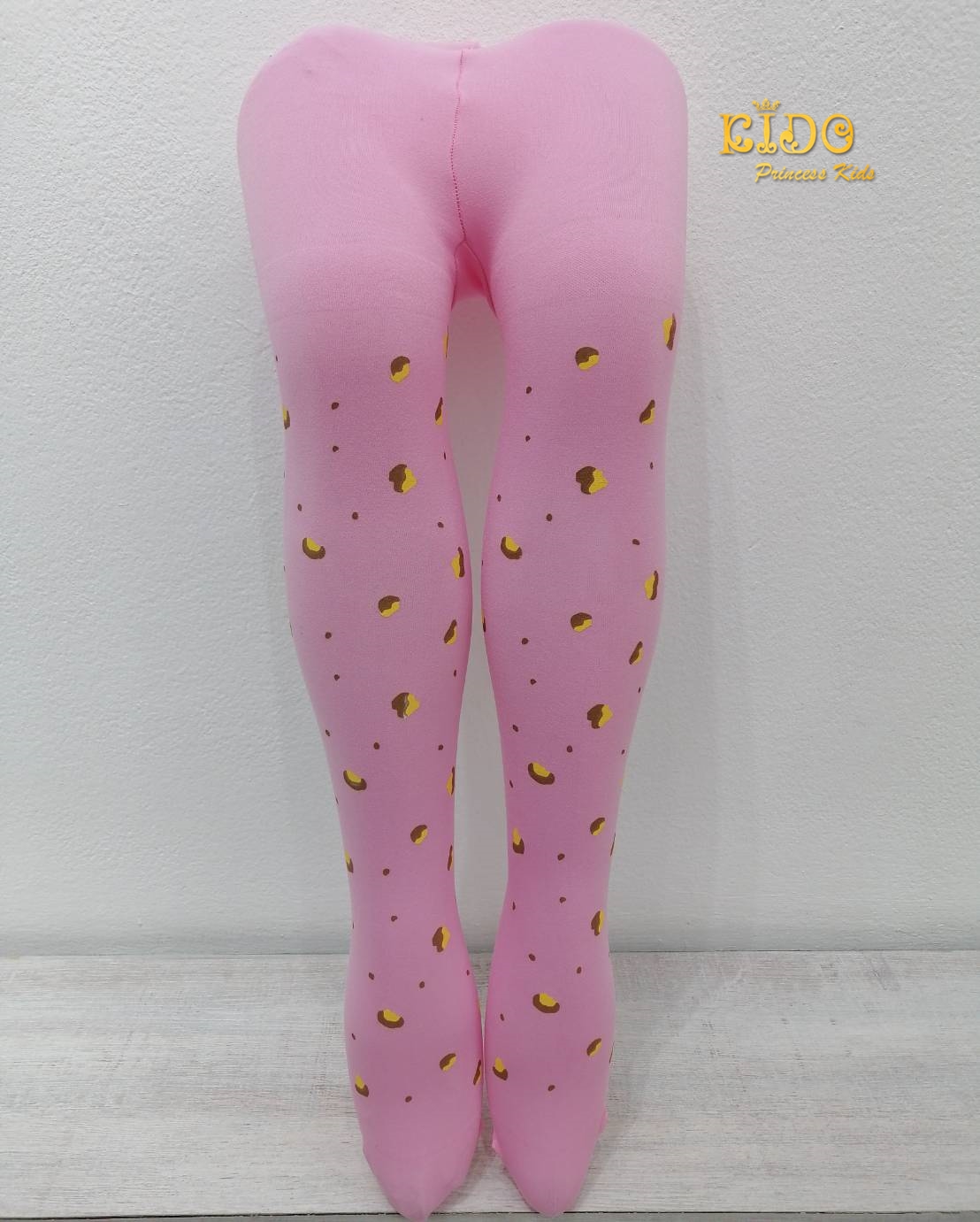 ถุงน่องเด็ก(หน้าร้านอยู่รัชดา)LZZ225 สีชมพู ลายเสื้อ