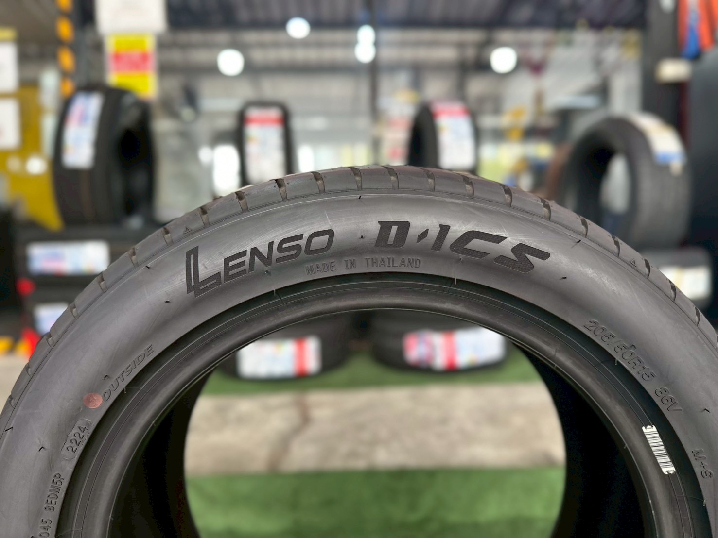 💥💥#ยางเลนโซ่ #LENSO_TIRES #D1CS 205/50R15 ยางใหม่ปี2024💥💥