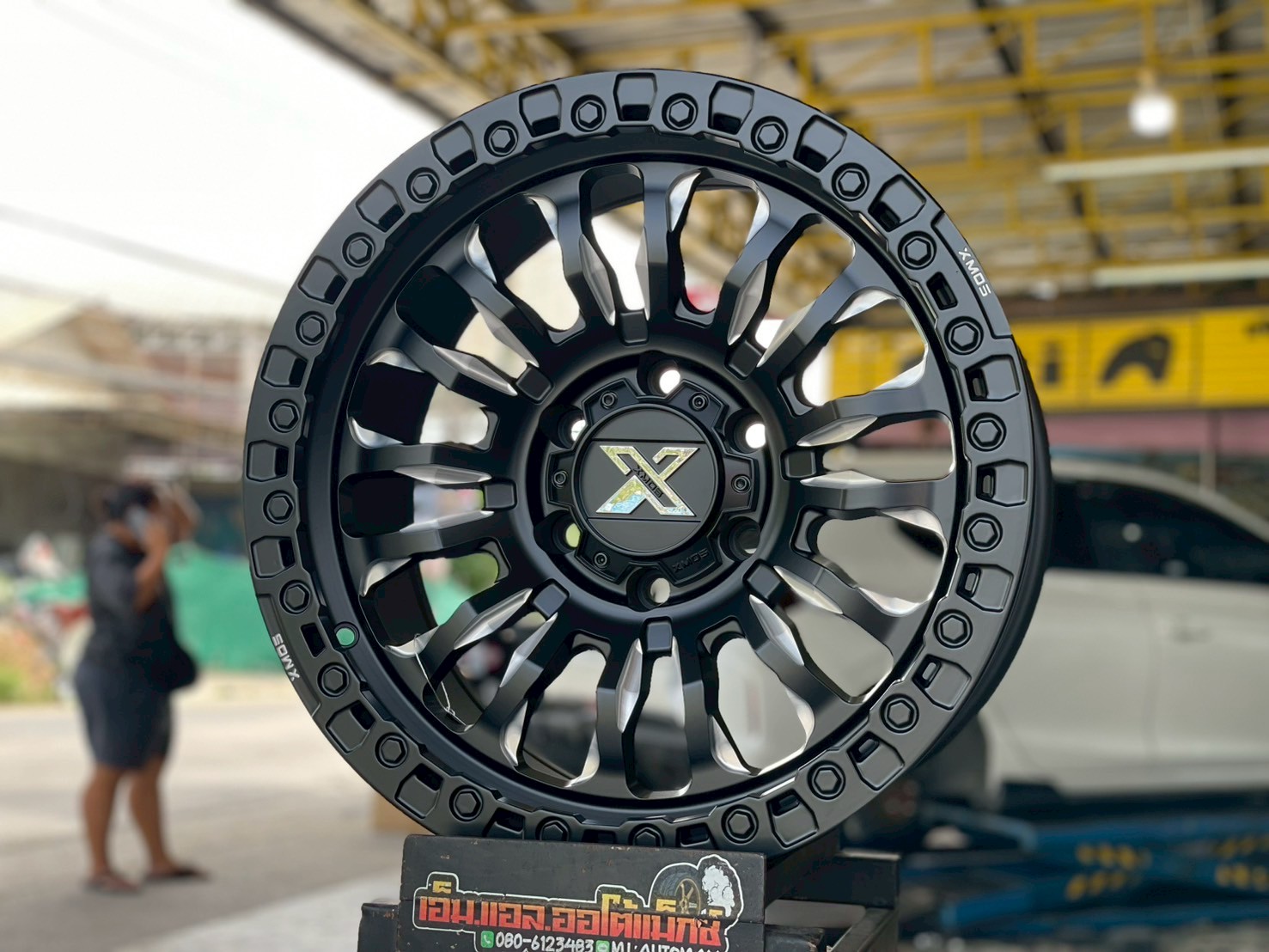 #ล้อแม็กซ์ขอบ18 #OASIS_WHEEL #X MOS OFFROAD F16 Flow Forming ขนาด18 ET0 6x139.7