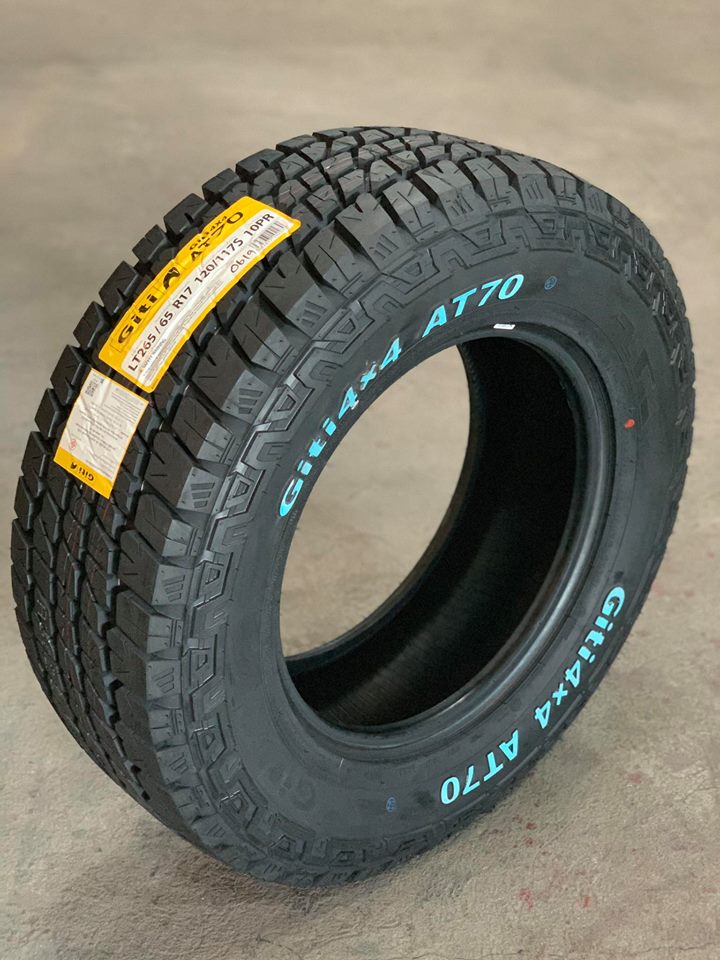 ยางใหม่Giti 4x4AT70 265/65R17 ผ้าใบ10ชั้น