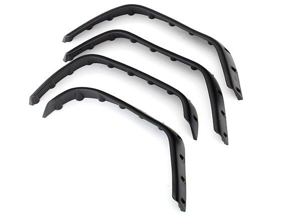 8017 Fender flares, front & rear (2 each)