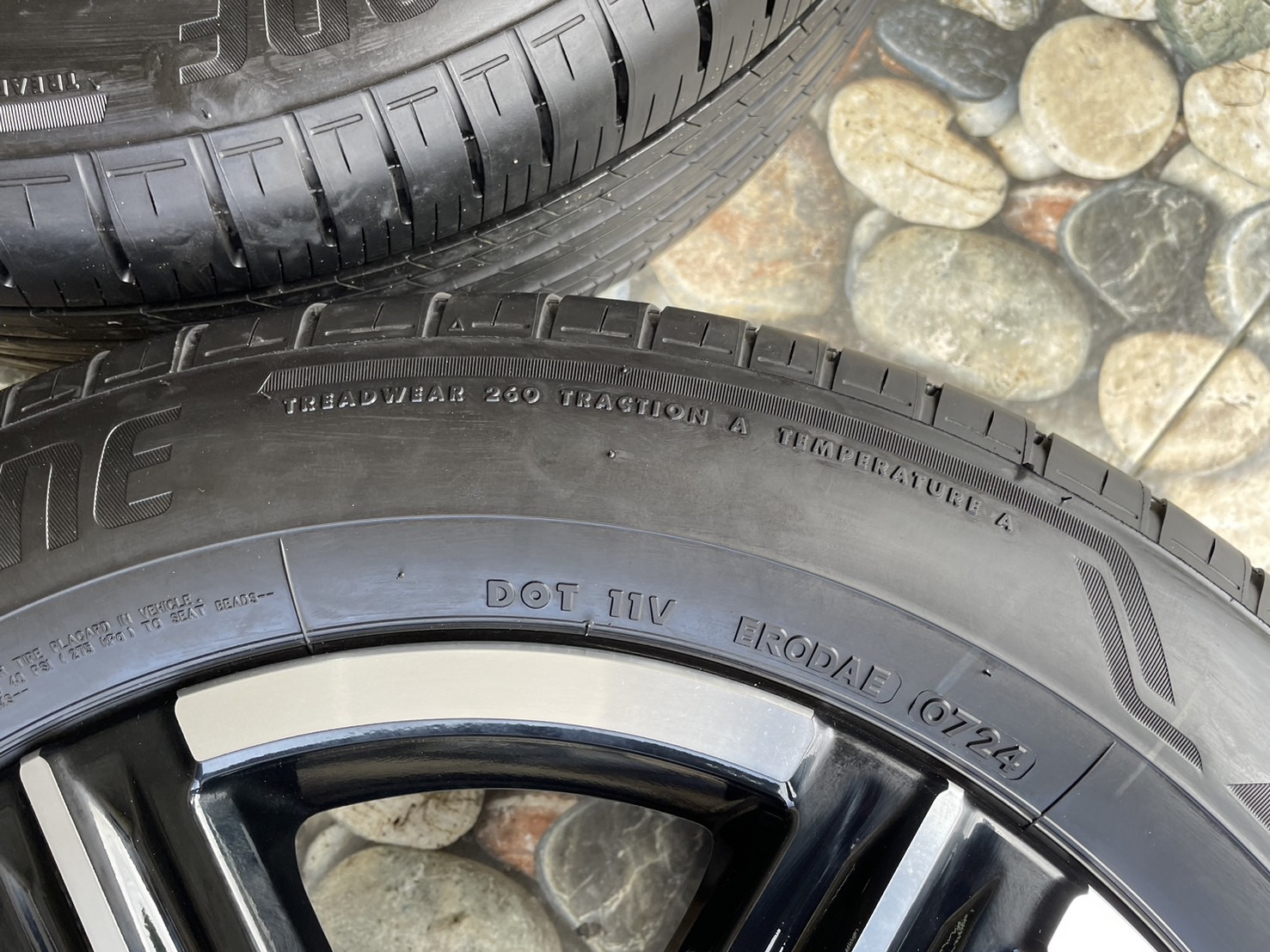 ล้อแม็กป้ายแดง HONDA HR-V ตัวท็อป รุ่นใหม่ล่าสุด ขอบ 17 ดำหน้าเงา สวยกริ๊บ พร้อมยาง #Bridgestone Alenza H/L33 215/50R17 ยางปี2024