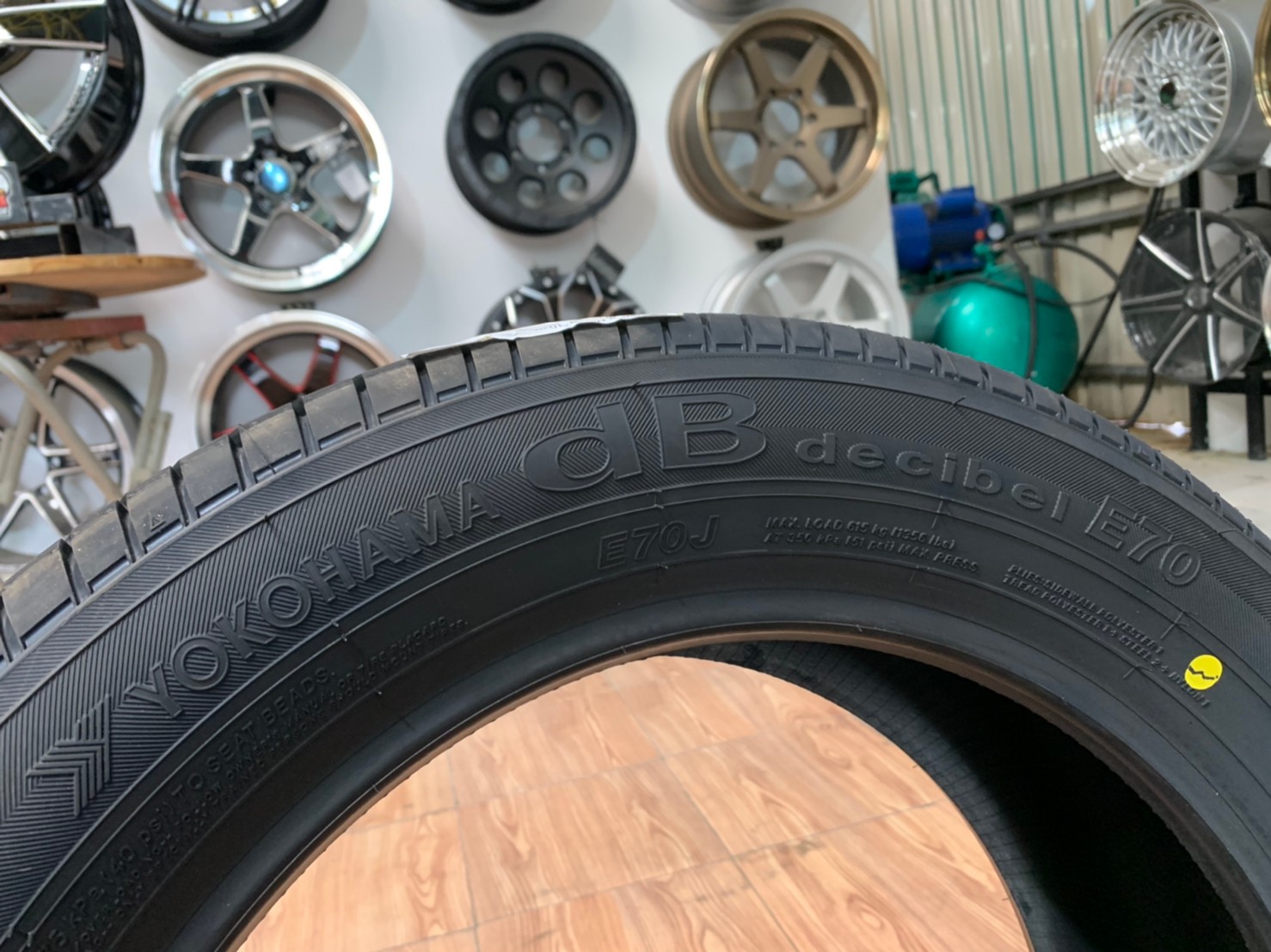 YOKOHAMA E70 205/55R16ยางใหม่ปี2021 ยางคุณภาพดีนุ่มเงียบ ยางสายพันธุ์ญี่ปุ่น