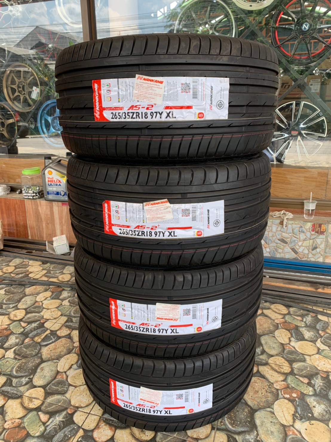 ยางใหม่ Nankang AS-2+ 265/35ZR18 ยางสปอร์ต