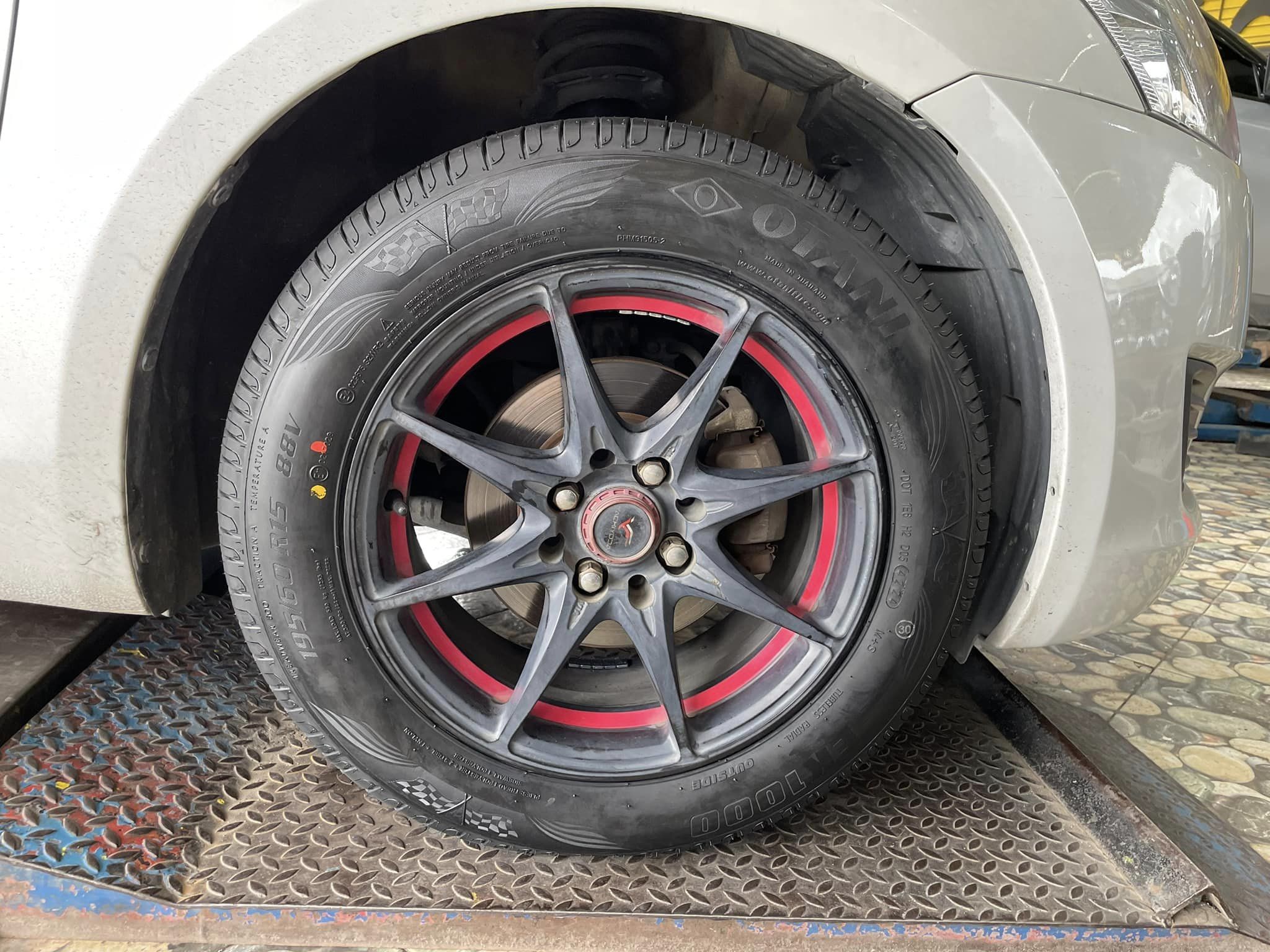 🚘 #SUZUKI_SWIFT #OTANI #EK1000 195/60R15🔥